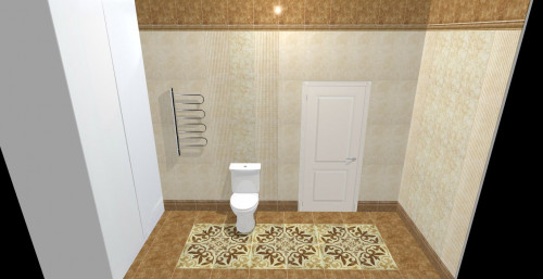 Коричневый и беж: элегантная классика в интерьере ванной комнаты