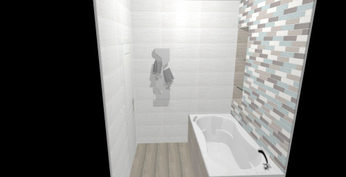 50 оттенков серого — элегантная монохромная ванная