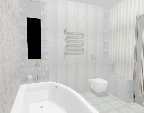 Белая ванная: современный стиль в монохромном интерьере