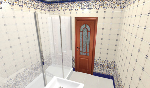 Дизайн ванной в античном стиле